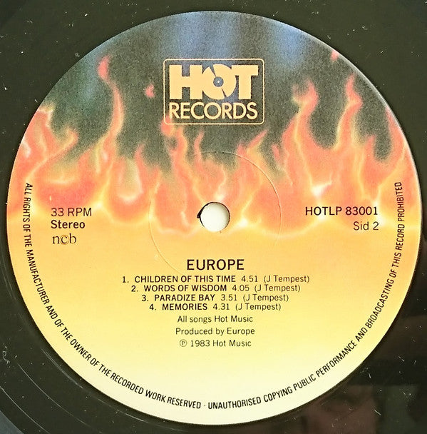 Europe (2) : Europe (LP, Album, Box)