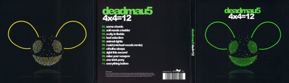 deadmau5 : 4x4=12 (CD, Album, Mixed, Opt)