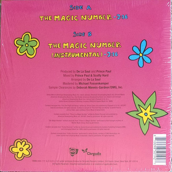 De La Soul : The Magic Number (7", Single, RE)