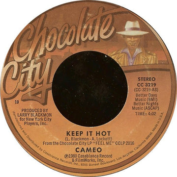 Cameo : Keep It Hot (7", Styrene)