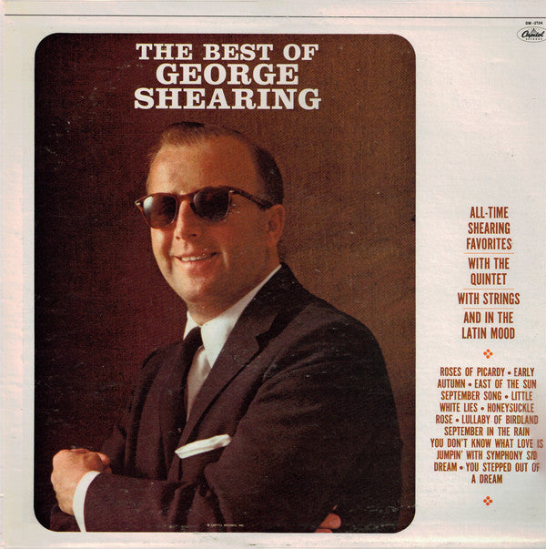 George Shearing : The Best Of George Shearing (LP, Comp, RE)