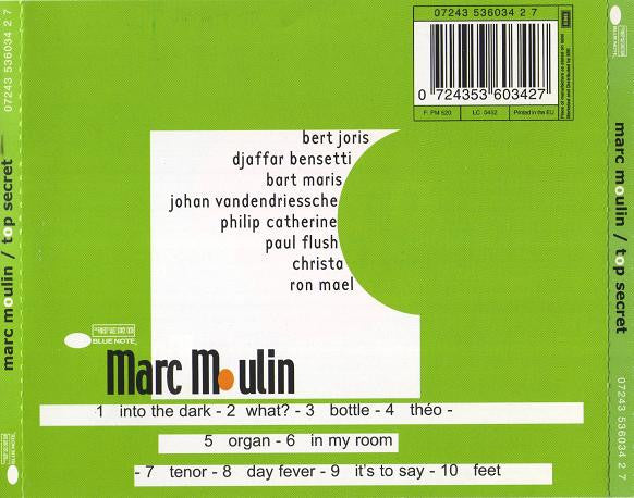 Marc Moulin : Top Secret (CD, Album)