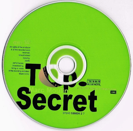 Marc Moulin : Top Secret (CD, Album)