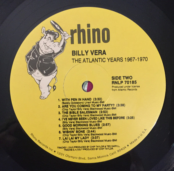 Billy Vera & Judy Clay : The Atlantic Years (LP, Comp)