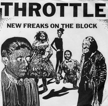 Throttle (2) : New Freaks On The Block (7", EP, Whi)