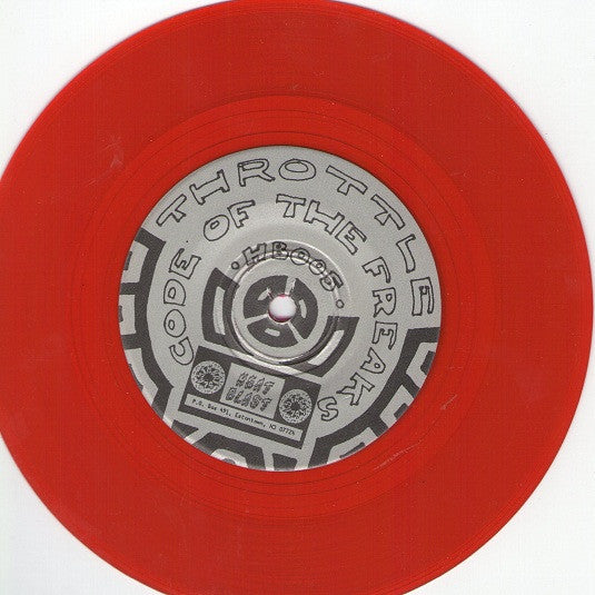Throttle (2) : New Freaks On The Block (7", EP, Whi)