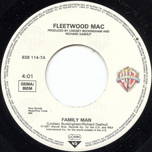 Fleetwood Mac : Family Man (7")
