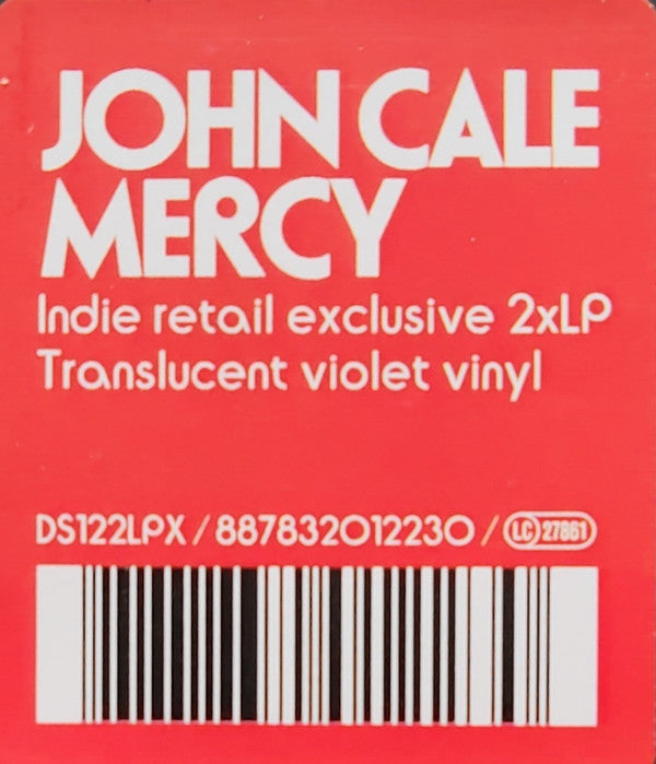 John Cale : Mercy (2xLP, Album, Ltd, Vio)