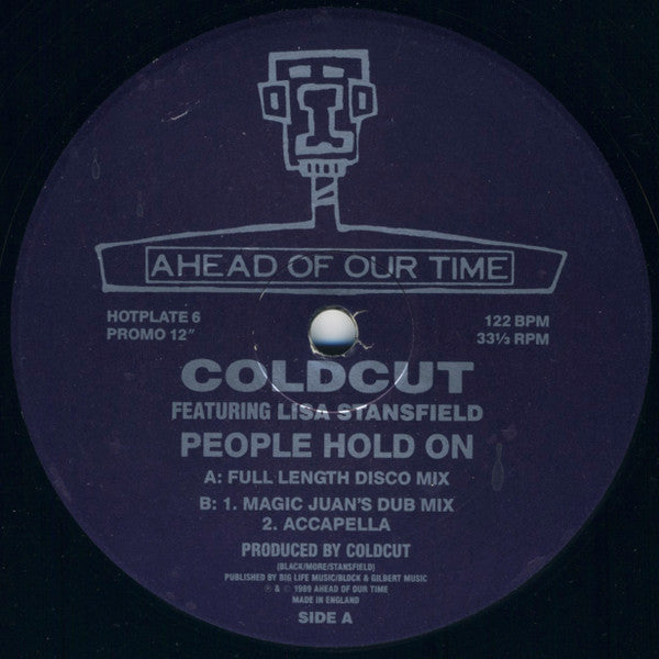 Coldcut Featuring Lisa Stansfield : People Hold On (12", Promo)