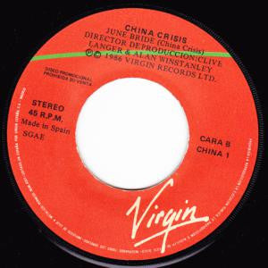 China Crisis : June Bride (7", Single, Promo)