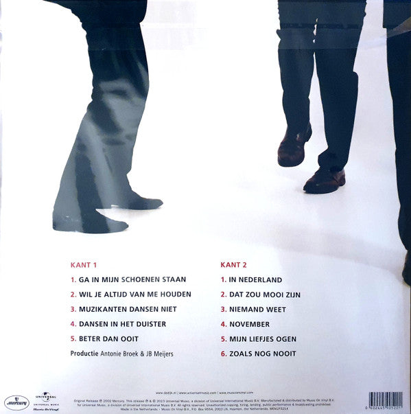 De Dijk : Muzikanten Dansen Niet (LP, Album, RE)