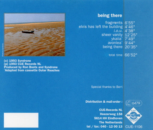 Syndrone (2) : Being There (CD, Album)
