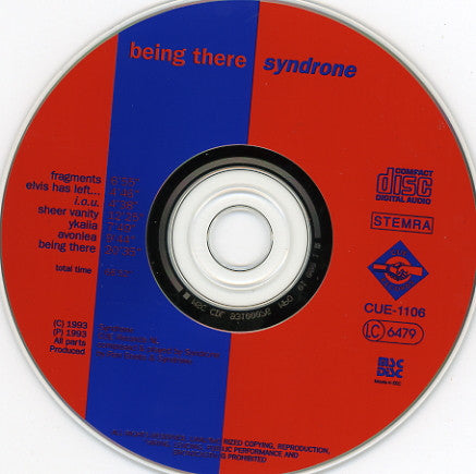 Syndrone (2) : Being There (CD, Album)