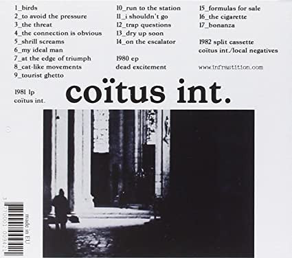 Coïtus Int. : 1980-1982 (CD, Comp)