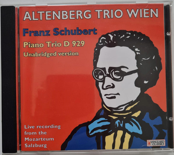 Altenberg Trio Wien, Franz Schubert : Franz Schubert - Piano Trio D929 (CD, Album)