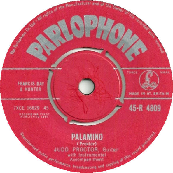 Judd Proctor : Palamino (7")