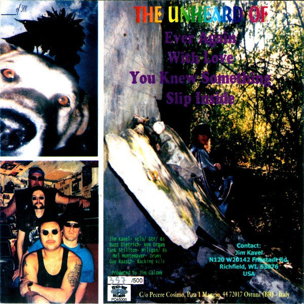 The Unheard Of : Metaphysical Carnival (2x7", Ltd)