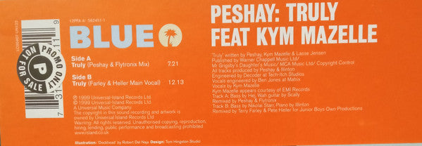 Peshay : Truly (12")
