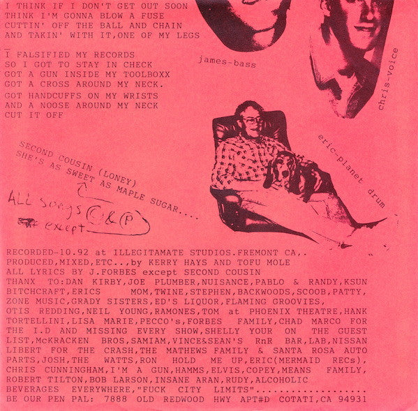 Big Ed (9) : Bottle Fed (7", EP)