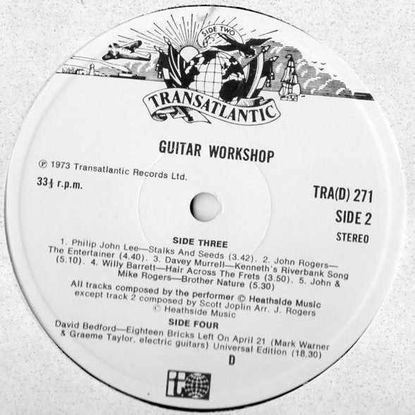 Various : Guitar Workshop (2xLP, Album, Gat)