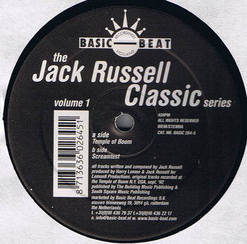 Jack Russell : Classic Series Volume 1 (12")