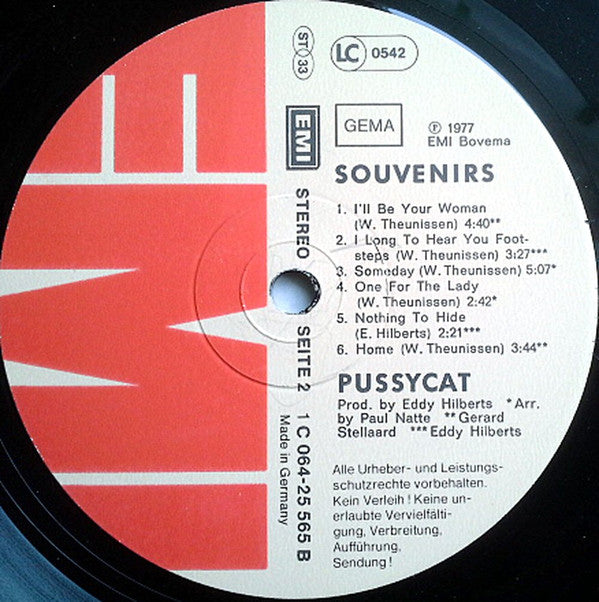 Pussycat (2) : Souvenirs (LP, Album, Gat)