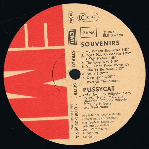 Pussycat (2) : Souvenirs (LP, Album, Gat)