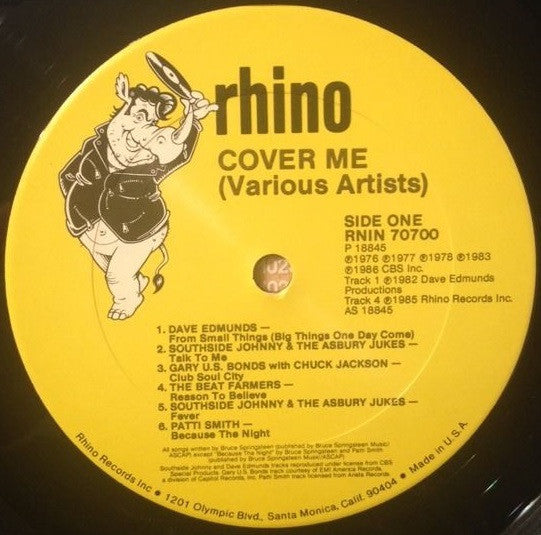 Various : Cover Me (LP, Comp)