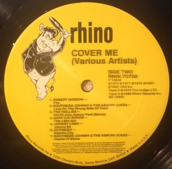Various : Cover Me (LP, Comp)
