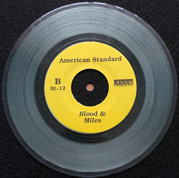 American Standard : Salvation / Blood & Miles (7", Cle)