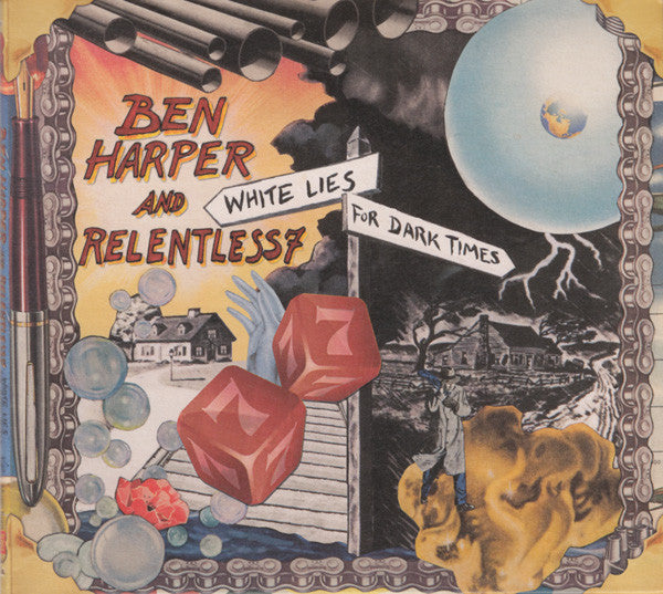 Ben Harper And Relentless7 : White Lies For Dark Times (CD, Album, Dig)