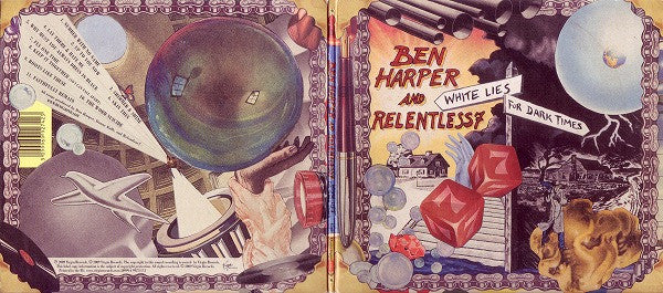 Ben Harper And Relentless7 : White Lies For Dark Times (CD, Album, Dig)