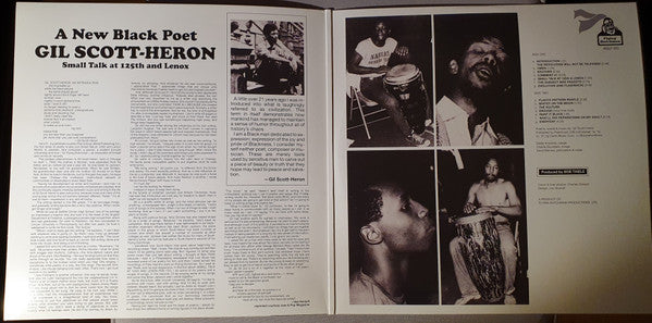 Gil Scott-Heron : Small Talk At 125th And Lenox (LP, Album, RE)