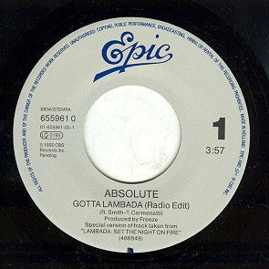 Absolute (6) : Gotta Lambada (7", Single)