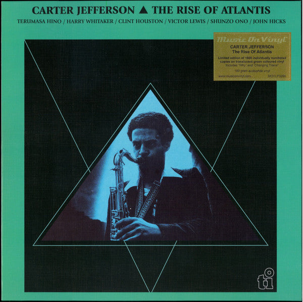 Carter Jefferson : The Rise Of Atlantis (LP, Album, Ltd, Num, RE, Gre)