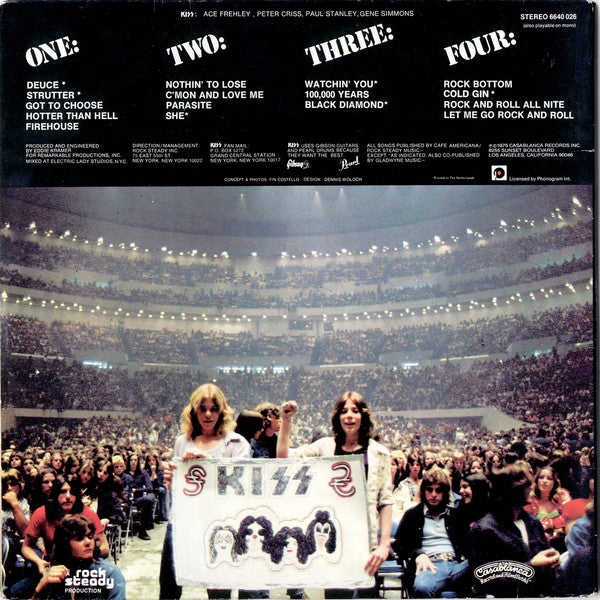 Kiss : Alive! (2xLP, Album, RE, Gat)