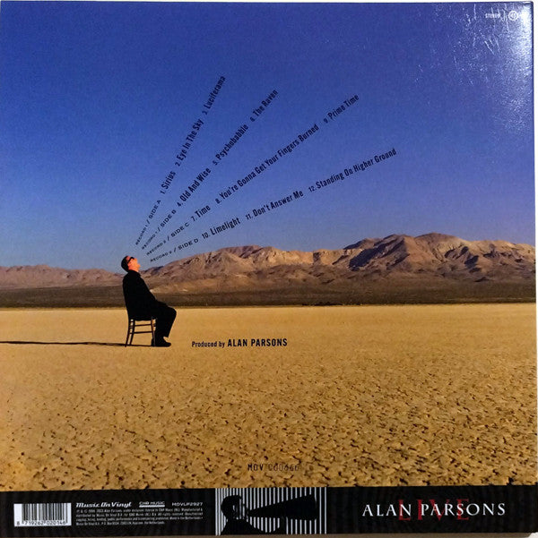 Alan Parsons : Live (2xLP, Album, Ltd, Num, RE, RM, Blu)