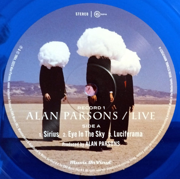 Alan Parsons : Live (2xLP, Album, Ltd, Num, RE, RM, Blu)