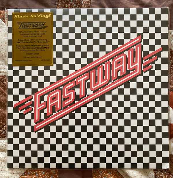 Fastway (2) : Fastway (LP, Album, Ltd, Num, Red)