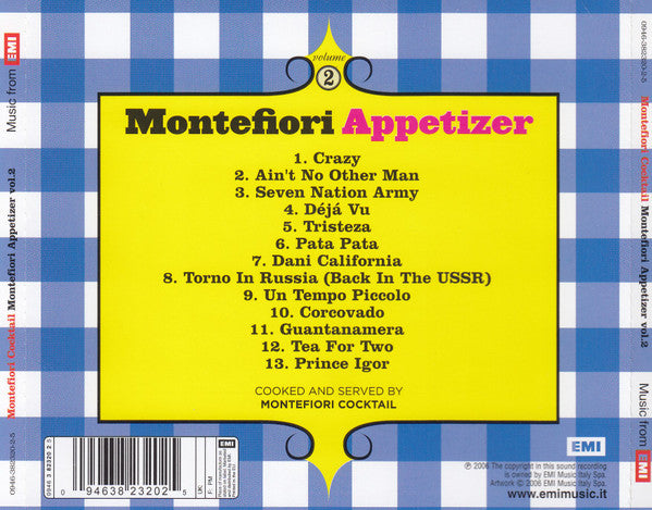 Montefiori Cocktail : Montefiori Appetizer Volume 2! (CD, Album)