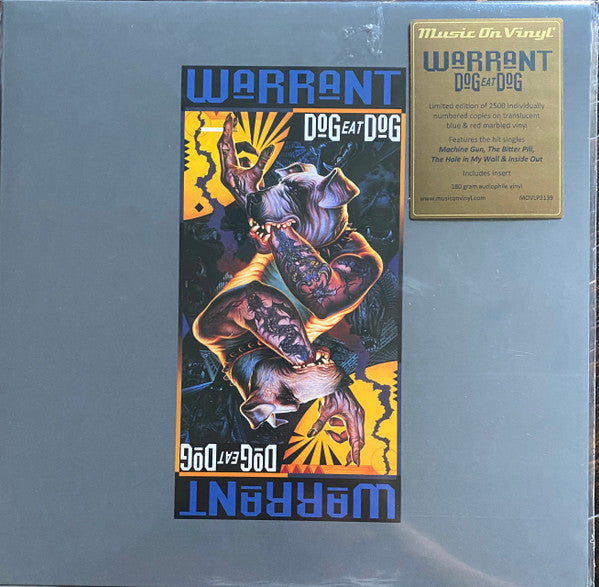 Warrant : Dog Eat Dog (LP, Album, Ltd, Num, RE, Blu)