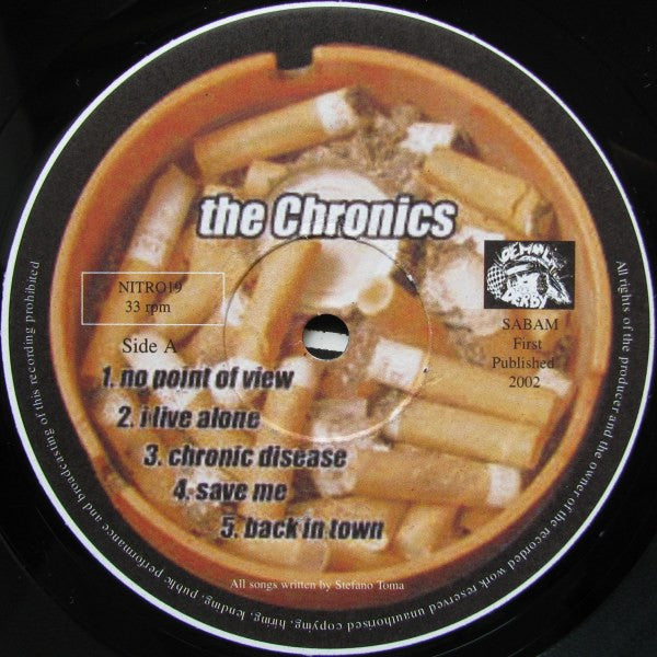 The Chronics (2) : It's Too Late (LP, Album)