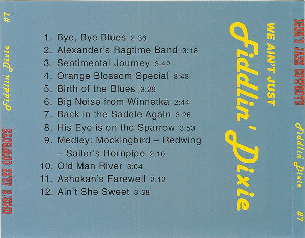 Igor's Jazz Cowboys : We Ain't Just Fiddlin' Dixie (CD, Album)
