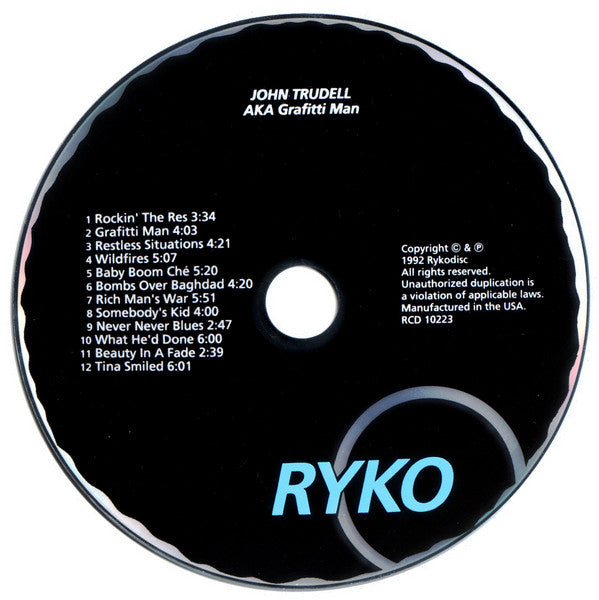 John Trudell : AKA Grafitti Man (CD, Album)