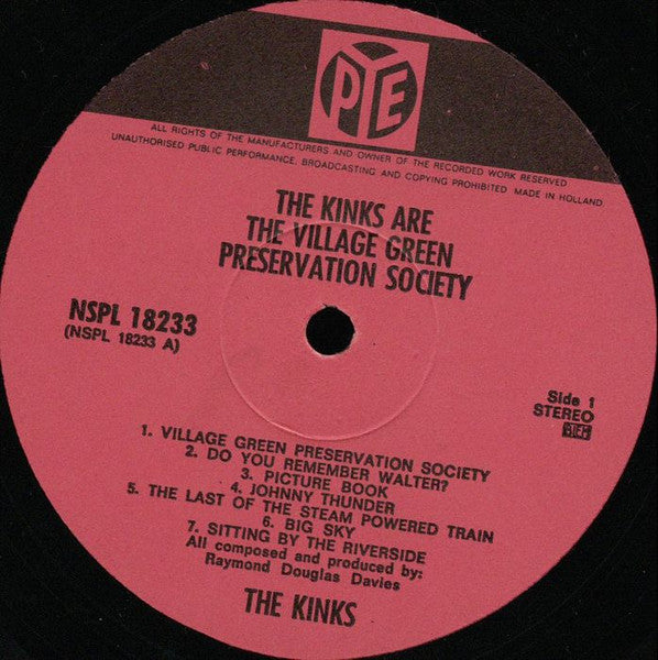 The Kinks : The Kinks Are The Village Green Preservation Society (LP, Album)