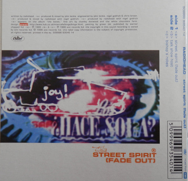 Radiohead : Street Spirit (Fade Out) (12", EP, RE)