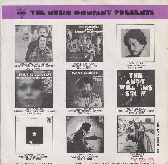 Mark Lindsay : Problem Child (7")