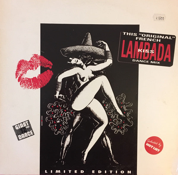 Lips-Kiss : Lambada (The "Original" French Kiss Dance Mix) (12", Maxi, Ltd)