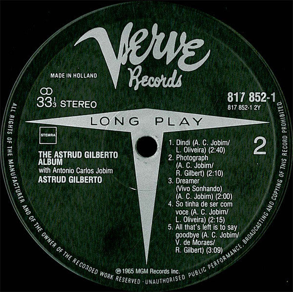 Astrud Gilberto : Astrud Gilberto (LP, Album, RE)