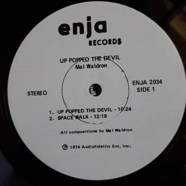 Mal Waldron : Up Popped The Devil (LP, Album)